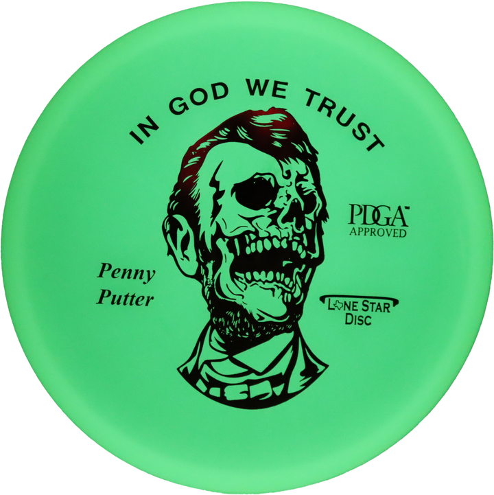 Halloween Edition - Zombie Abe - Glow Penny Putter 3 /4/0/2